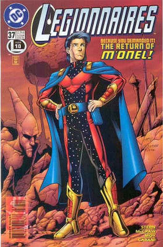 Cover of Legionnaires (Vol 1) #37. One of 250,000 Vintage American Comics on sale from Krypton!