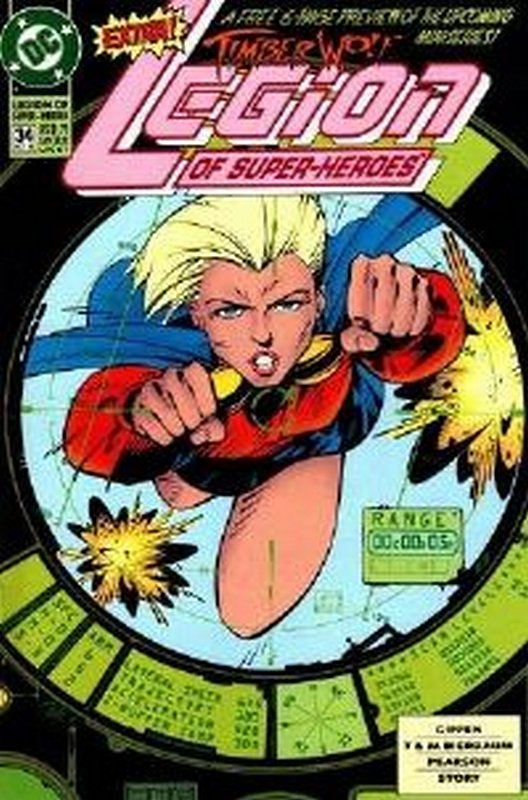 Cover of Legion of Super-Heroes (Vol 3) #34. One of 250,000 Vintage American Comics on sale from Krypton!