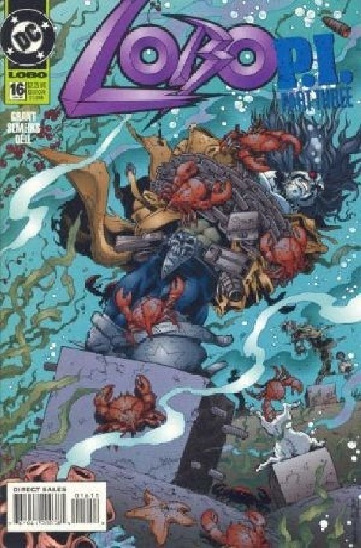 Cover of Lobo (Vol 1) #16. One of 250,000 Vintage American Comics on sale from Krypton!