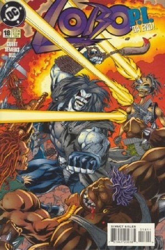Cover of Lobo (Vol 1) #18. One of 250,000 Vintage American Comics on sale from Krypton!