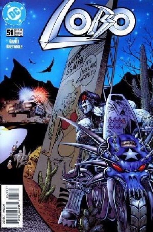 Cover of Lobo (Vol 1) #51. One of 250,000 Vintage American Comics on sale from Krypton!