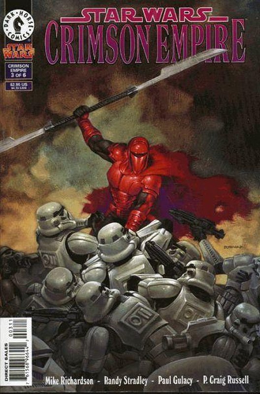 Cover of Star Wars: Crimson Empire #3. One of 250,000 Vintage American Comics on sale from Krypton!