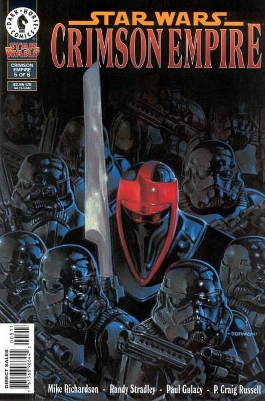 Cover of Star Wars: Crimson Empire #5. One of 250,000 Vintage American Comics on sale from Krypton!