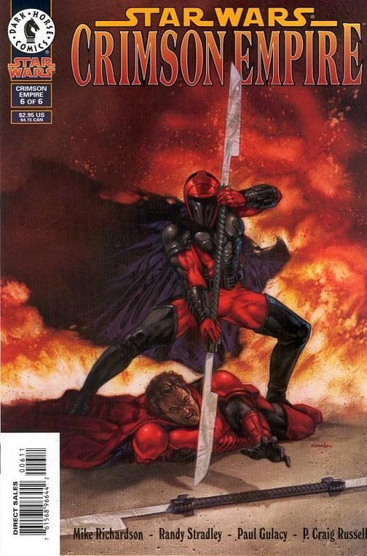 Cover of Star Wars: Crimson Empire #6. One of 250,000 Vintage American Comics on sale from Krypton!