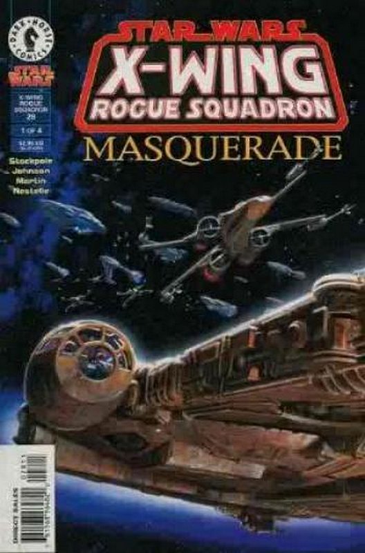 Cover of Star Wars: X-W Squadron-Masquerade #1. One of 250,000 Vintage American Comics on sale from Krypton!