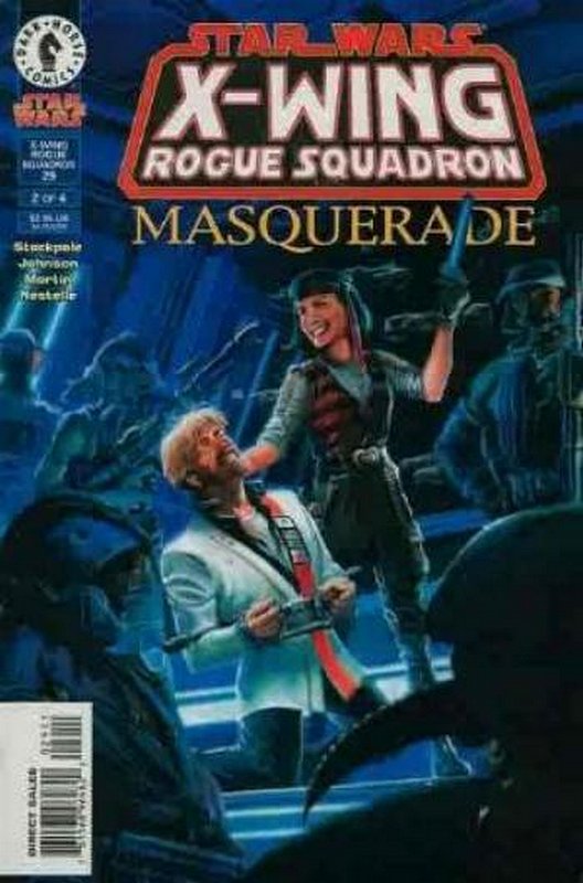 Cover of Star Wars: X-W Squadron-Masquerade #2. One of 250,000 Vintage American Comics on sale from Krypton!