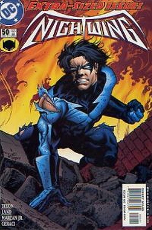 Cover of Nightwing (Vol 1) #50. One of 250,000 Vintage American Comics on sale from Krypton!