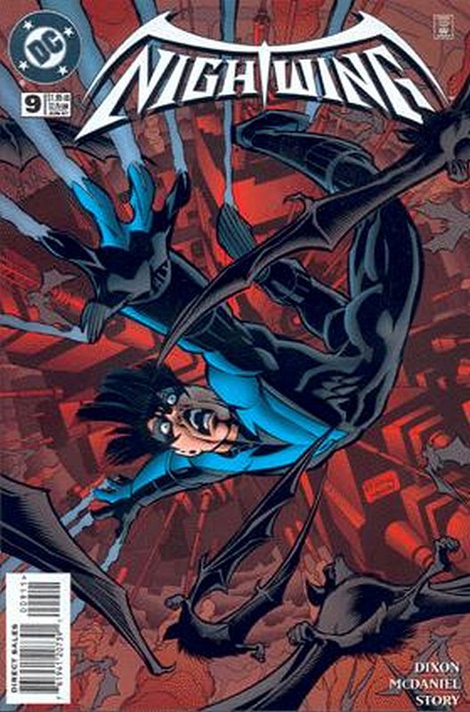 Cover of Nightwing (Vol 1) #9. One of 250,000 Vintage American Comics on sale from Krypton!