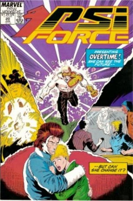 Cover of PSI Force (Vol 1) #20. One of 250,000 Vintage American Comics on sale from Krypton!