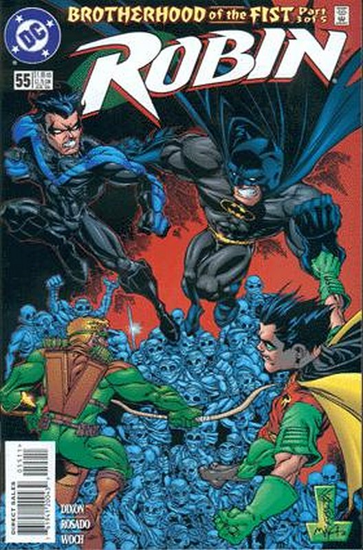 Cover of Robin (Vol 1) #55. One of 250,000 Vintage American Comics on sale from Krypton!