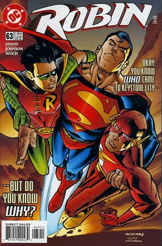 Cover of Robin (Vol 1) #63. One of 250,000 Vintage American Comics on sale from Krypton!