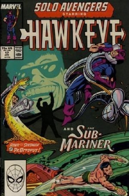 Cover of Solo Avengers (Vol 1) #17. One of 250,000 Vintage American Comics on sale from Krypton!