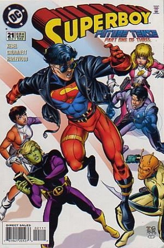 Cover of Superboy (Vol 3) #21. One of 250,000 Vintage American Comics on sale from Krypton!