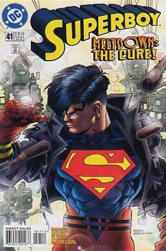 Cover of Superboy (Vol 3) #41. One of 250,000 Vintage American Comics on sale from Krypton!