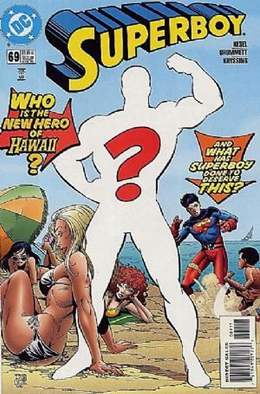 Cover of Superboy (Vol 3) #69. One of 250,000 Vintage American Comics on sale from Krypton!