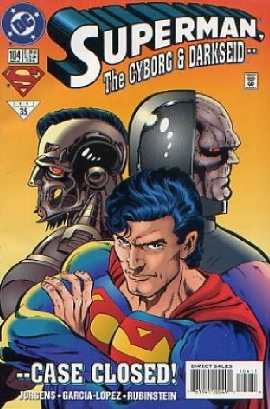 Cover of Superman (Vol 2) #104. One of 250,000 Vintage American Comics on sale from Krypton!