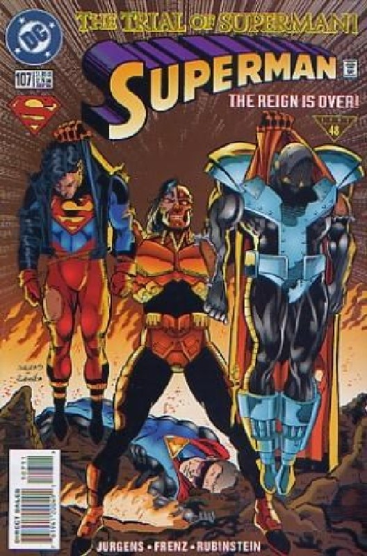 Cover of Superman (Vol 2) #107. One of 250,000 Vintage American Comics on sale from Krypton!