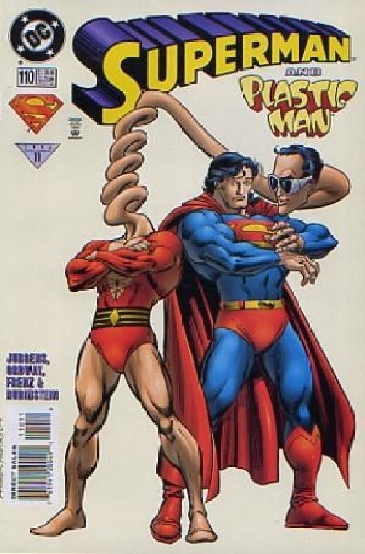 Cover of Superman (Vol 2) #110. One of 250,000 Vintage American Comics on sale from Krypton!
