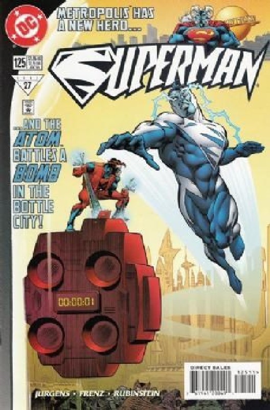 Cover of Superman (Vol 2) #125. One of 250,000 Vintage American Comics on sale from Krypton!