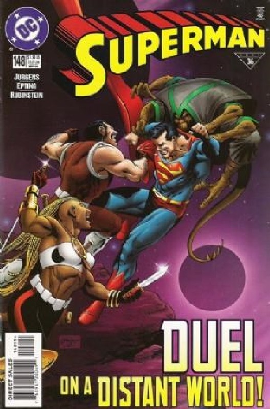 Cover of Superman (Vol 2) #148. One of 250,000 Vintage American Comics on sale from Krypton!