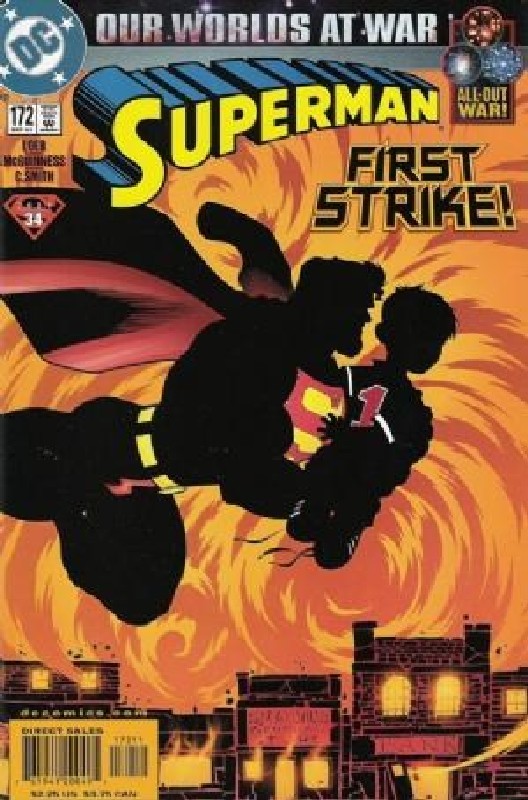 Cover of Superman (Vol 2) #172. One of 250,000 Vintage American Comics on sale from Krypton!