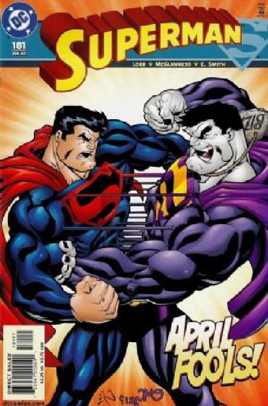 Cover of Superman (Vol 2) #181. One of 250,000 Vintage American Comics on sale from Krypton!