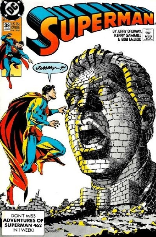 Cover of Superman (Vol 2) #39. One of 250,000 Vintage American Comics on sale from Krypton!