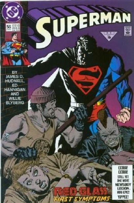 Cover of Superman (Vol 2) #56. One of 250,000 Vintage American Comics on sale from Krypton!