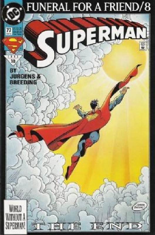 Cover of Superman (Vol 2) #77. One of 250,000 Vintage American Comics on sale from Krypton!