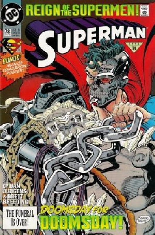 Cover of Superman (Vol 2) #78. One of 250,000 Vintage American Comics on sale from Krypton!