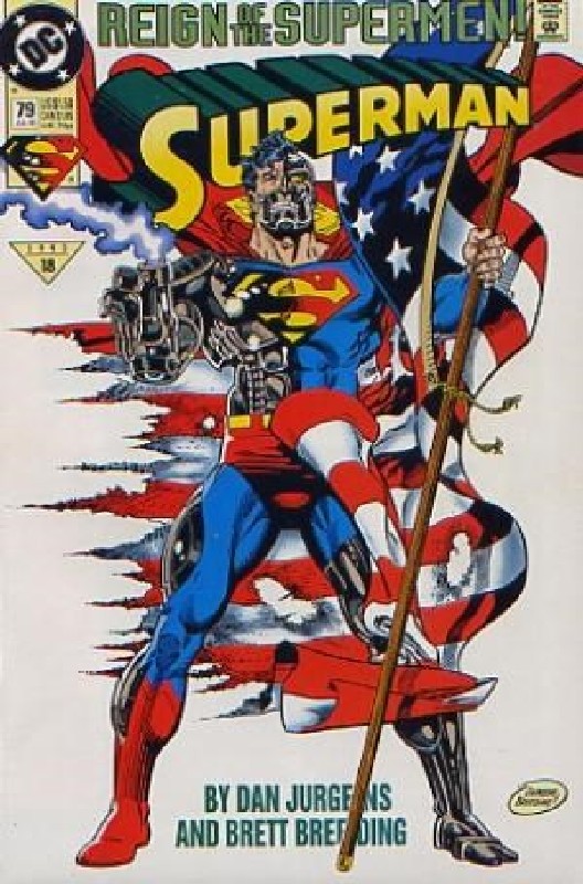 Cover of Superman (Vol 2) #79. One of 250,000 Vintage American Comics on sale from Krypton!