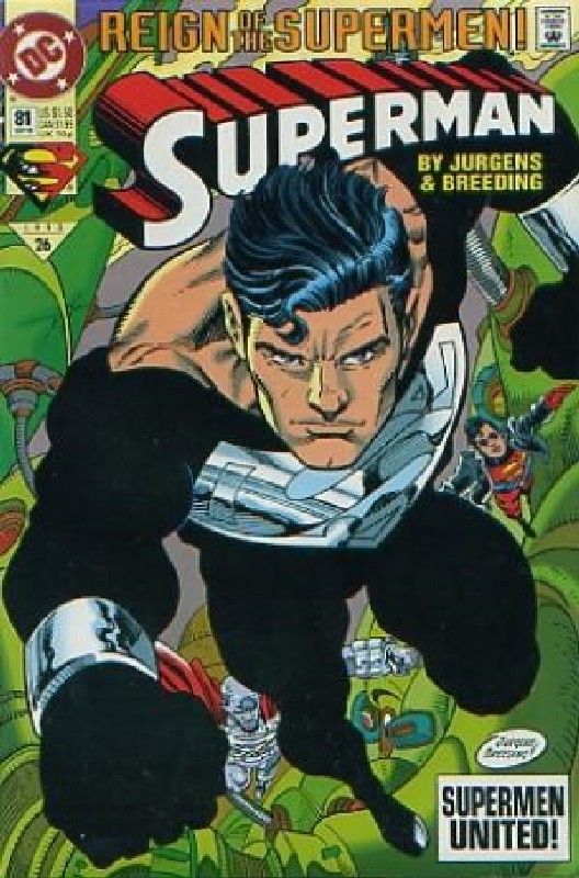 Cover of Superman (Vol 2) #81. One of 250,000 Vintage American Comics on sale from Krypton!