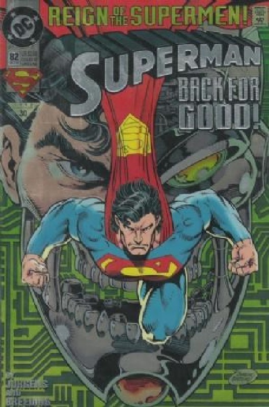 Cover of Superman (Vol 2) #82. One of 250,000 Vintage American Comics on sale from Krypton!