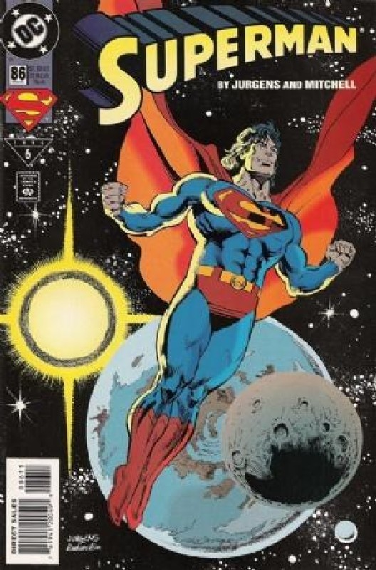 Cover of Superman (Vol 2) #86. One of 250,000 Vintage American Comics on sale from Krypton!