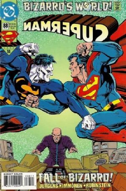 Cover of Superman (Vol 2) #88. One of 250,000 Vintage American Comics on sale from Krypton!