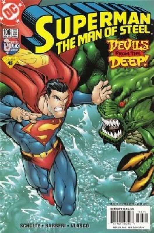Cover of Superman: Man of Steel (Vol 1) #106. One of 250,000 Vintage American Comics on sale from Krypton!