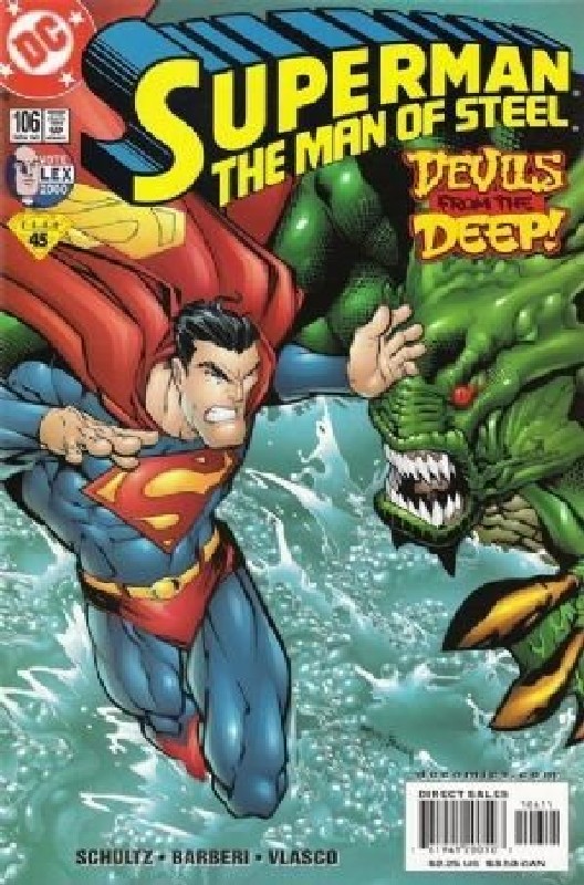 Cover of Superman: Man of Steel (Vol 1) #106. One of 250,000 Vintage American Comics on sale from Krypton!