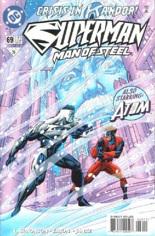 Cover of Superman: Man of Steel (Vol 1) #69. One of 250,000 Vintage American Comics on sale from Krypton!