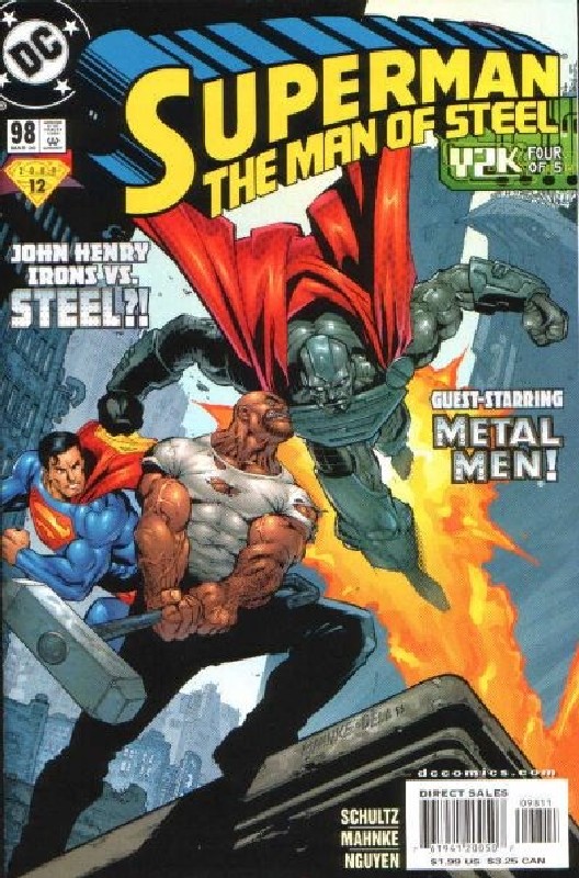 Cover of Superman: Man of Steel (Vol 1) #98. One of 250,000 Vintage American Comics on sale from Krypton!