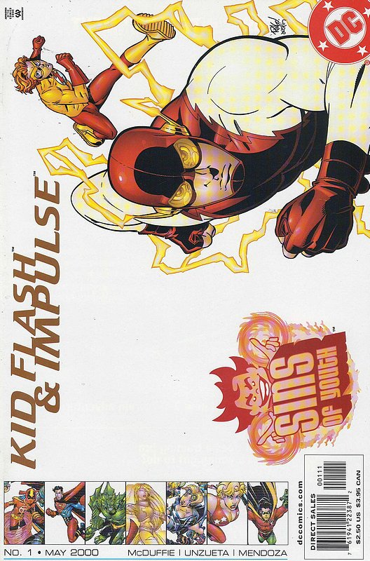 Cover of Sins of Youth: Kid Flash Impulse #1. One of 250,000 Vintage American Comics on sale from Krypton!