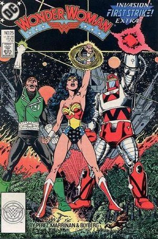 Cover of Wonder Woman (Vol 2) #25. One of 250,000 Vintage American Comics on sale from Krypton!