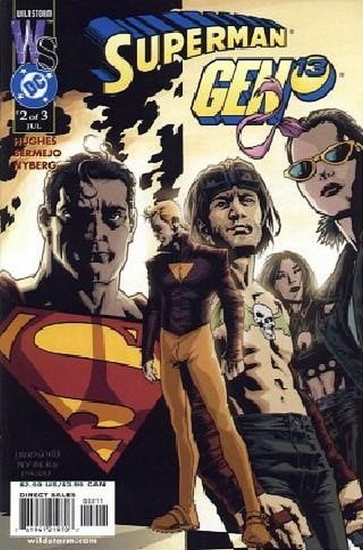 Cover of Superman/Gen 13 (2000 Ltd) #2. One of 250,000 Vintage American Comics on sale from Krypton!
