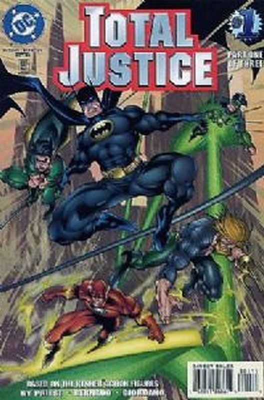Cover of Total Justice (1996 Ltd) #1. One of 250,000 Vintage American Comics on sale from Krypton!