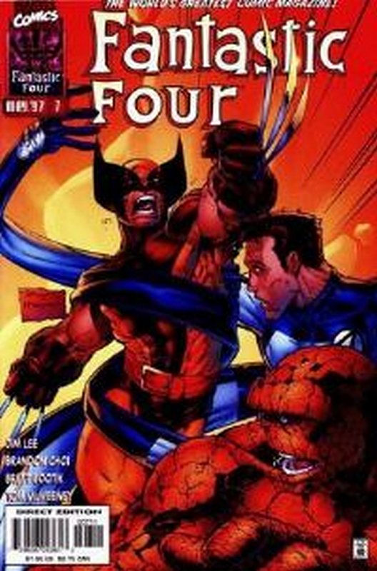 Cover of Fantastic Four (Vol 2) #7. One of 250,000 Vintage American Comics on sale from Krypton!
