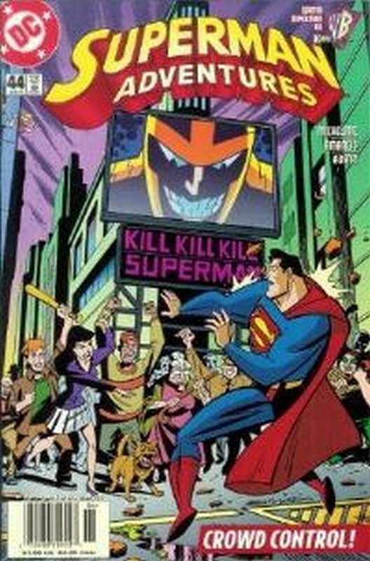 Cover of Superman Adventures (Vol 1) #44. One of 250,000 Vintage American Comics on sale from Krypton!