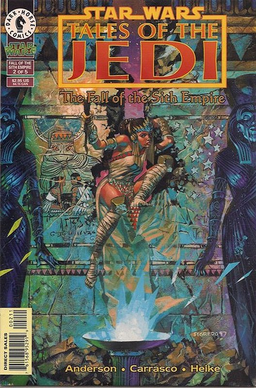 Cover of Star Wars: Tales of the Jedi-Fall of the Sith #2. One of 250,000 Vintage American Comics on sale from Krypton!