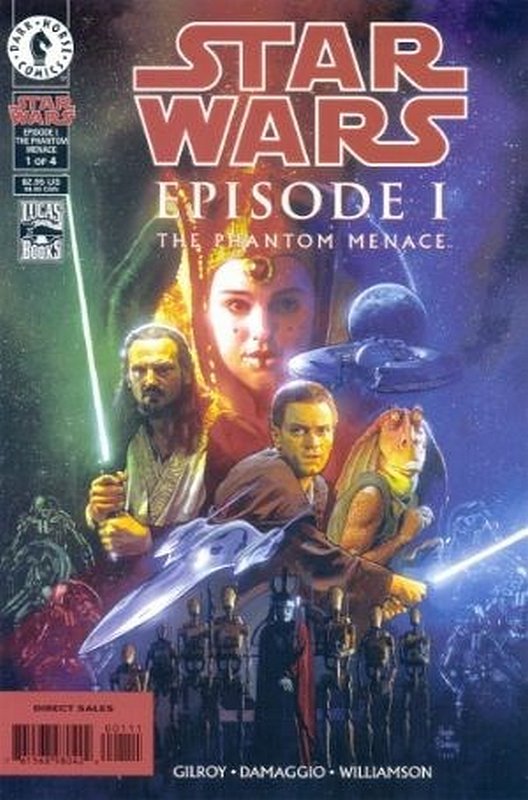Cover of Star Wars: Episode 1 The Phantom Menace (1999 Ltd) #1. One of 250,000 Vintage American Comics on sale from Krypton!