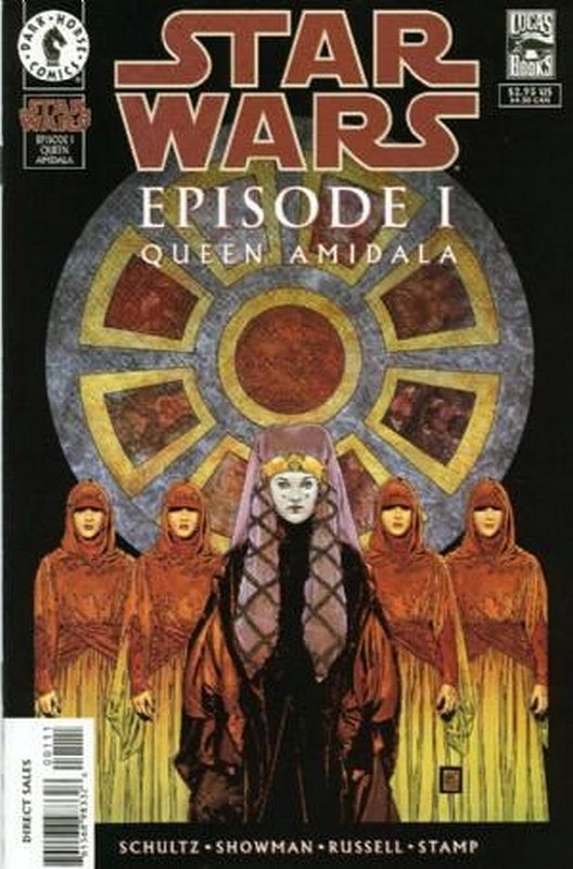 Cover of Star Wars: Episode 1 Queen Amidala #1. One of 250,000 Vintage American Comics on sale from Krypton!