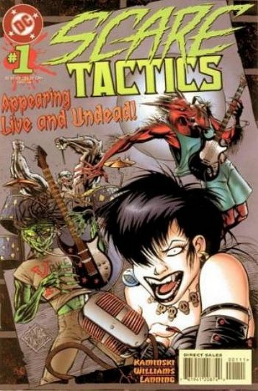 Cover of Scare Tactics (Vol 1) #1. One of 250,000 Vintage American Comics on sale from Krypton!