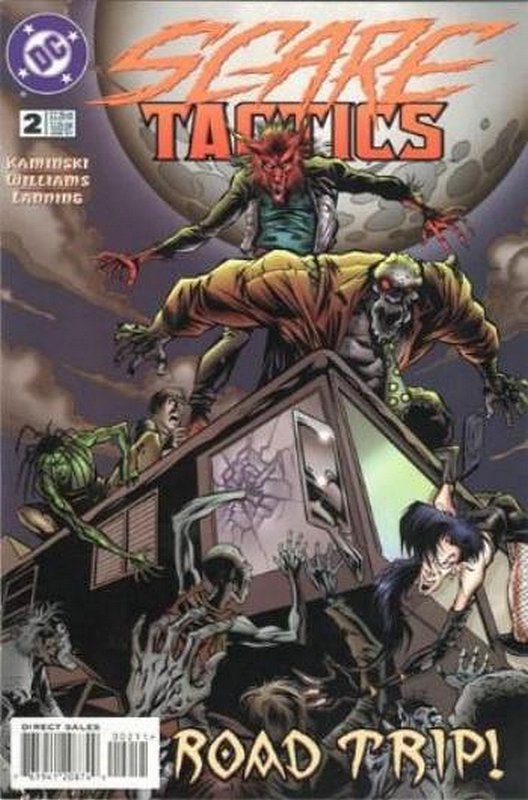 Cover of Scare Tactics (Vol 1) #2. One of 250,000 Vintage American Comics on sale from Krypton!